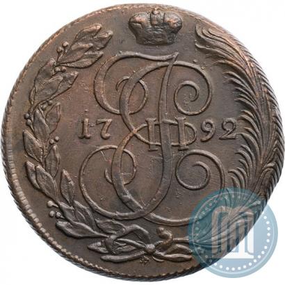 Picture 5 kopecks 1792 year КМ 