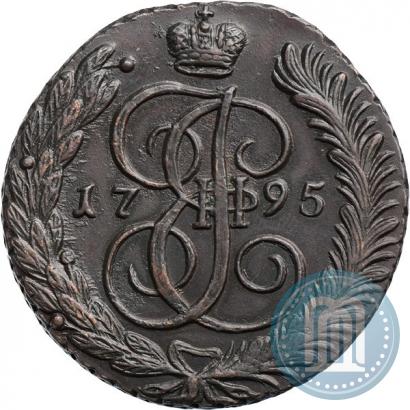 Picture 5 kopecks 1795 year АМ 