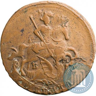Picture 1 kopeck 1795 year ЕМ 