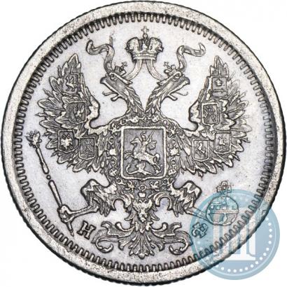 Picture 20 kopecks 1881 year СПБ-НФ 