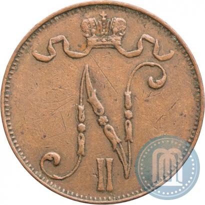 Фото 5 пенни 1911 года  