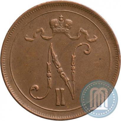 Фото 10 пенни 1915 года  
