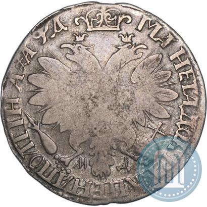Фото Полтина 1704 года МД "Портрет работы Ф. Алексеева"