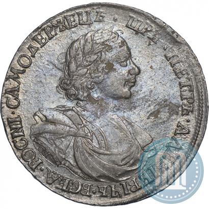 Фото 1 рубль 1718 года OK-L 