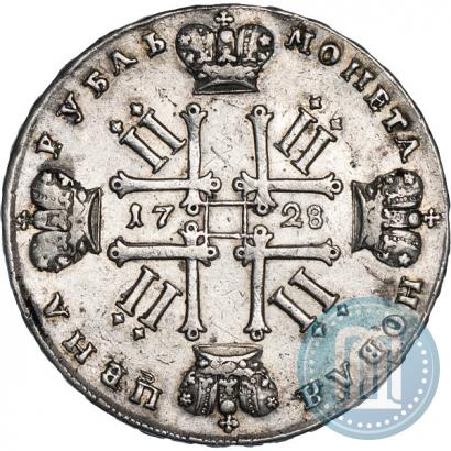 Фото 1 рубль 1728 года  "Тип 1728"