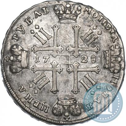 Фото 1 рубль 1728 года  "Тип 1728"