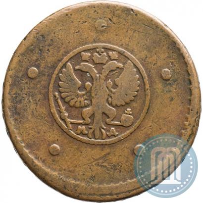 Фото 5 копеек 1730 года МД 