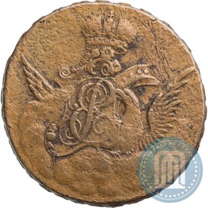Фото 1 копейка 1755 года  