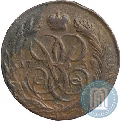 Фото 1 копейка 1759 года  