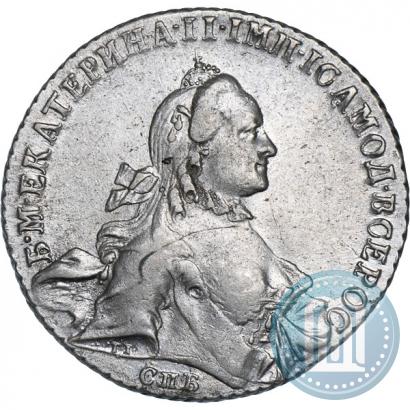 Фото 1 рубль 1764 года СПБ-ЯI 