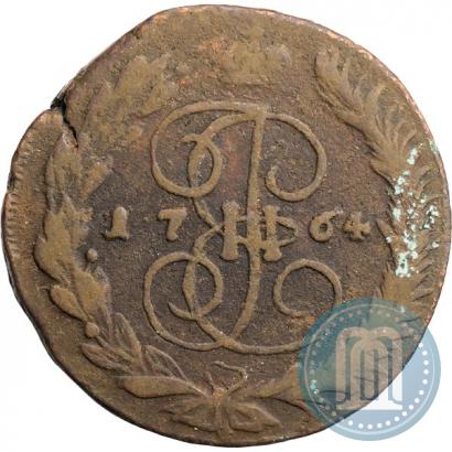 Фото 5 копеек 1764 года ММ 