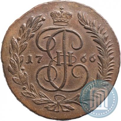Фото 5 копеек 1766 года ММ 