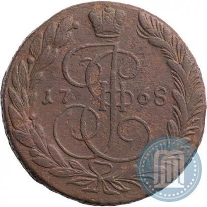Фото 5 копеек 1768 года ЕМ 