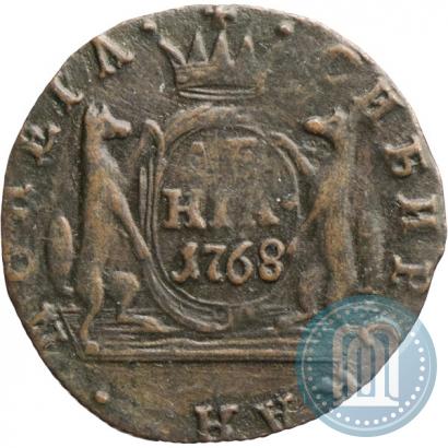 Фото Денга 1768 года КМ 