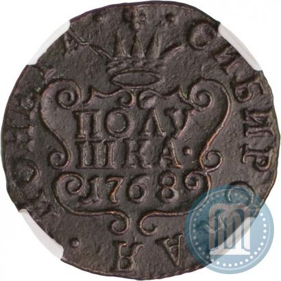 Фото Полушка 1768 года КМ 
