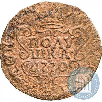 Фото Полушка 1770 года КМ 