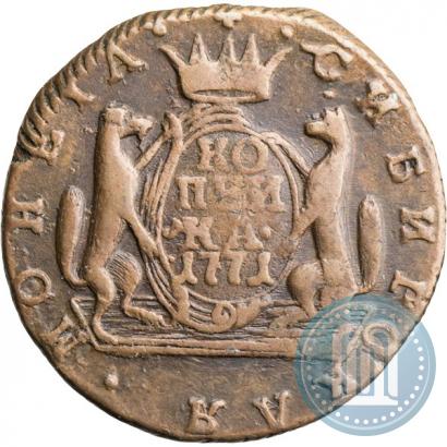 Фото 1 копейка 1771 года КМ 