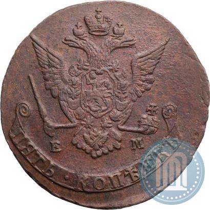 Фото 5 копеек 1772 года ЕМ 