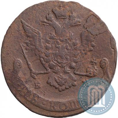 Фото 5 копеек 1773 года ЕМ 
