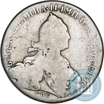 Фото 1 рубль 1774 года СПБ-ФЛ 