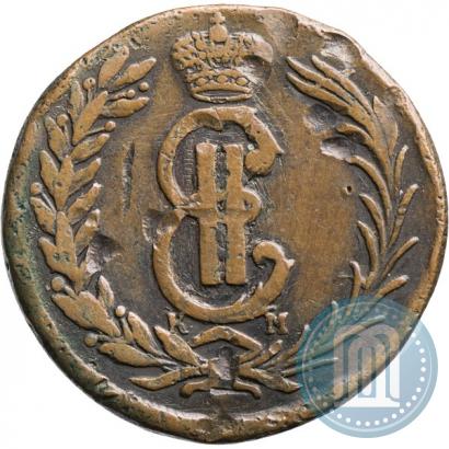 Фото 2 копейки 1774 года КМ 