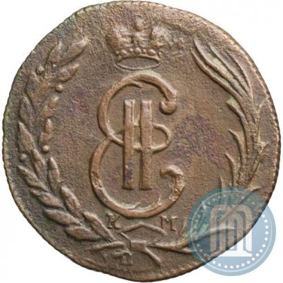 Фото 1 копейка 1774 года КМ 