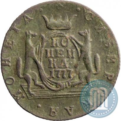 Фото 1 копейка 1777 года КМ 