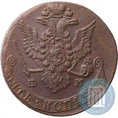 Фото 5 копеек 1779 года ЕМ 