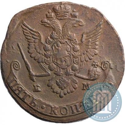 Фото 5 копеек 1779 года ЕМ 