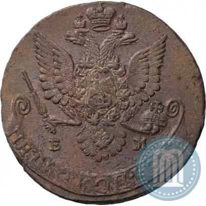 Фото 5 копеек 1781 года ЕМ 