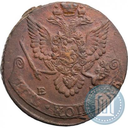 Фото 5 копеек 1782 года ЕМ 