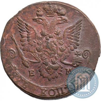 Фото 5 копеек 1783 года ЕМ 