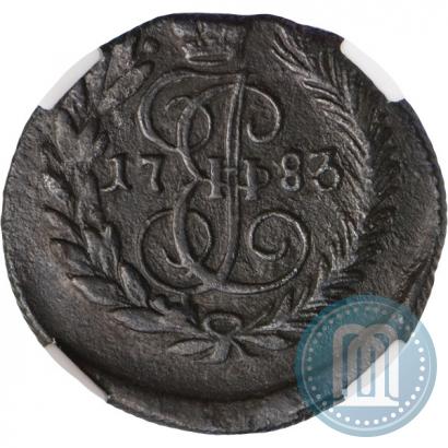Фото Полушка 1783 года КМ 