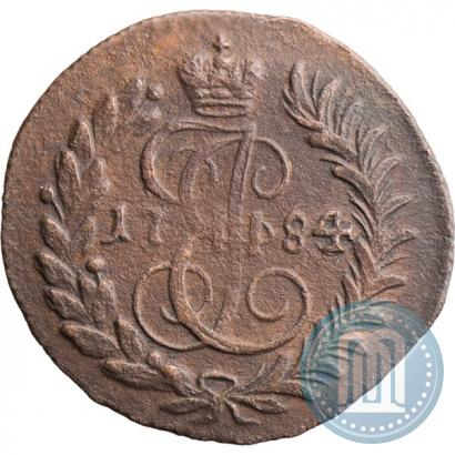 Фото Полушка 1784 года КМ 