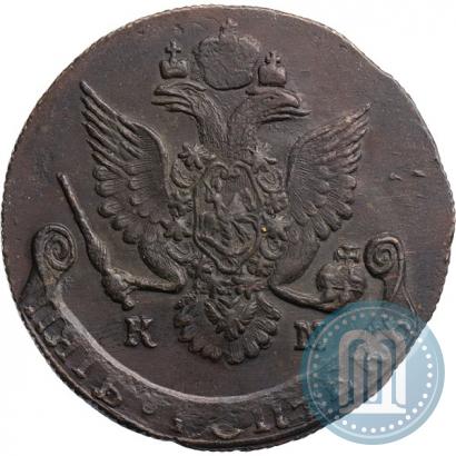 Фото 5 копеек 1786 года КМ 
