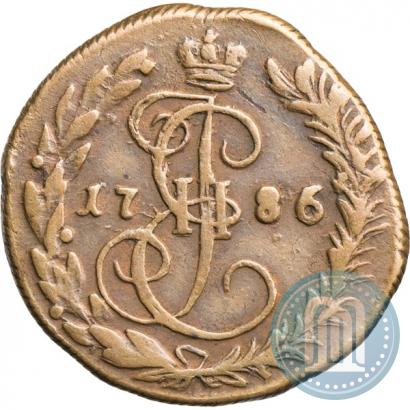 Фото Денга 1786 года КМ 