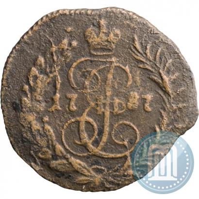Фото Полушка 1787 года КМ 
