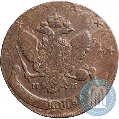 Фото 5 копеек 1788 года ММ 