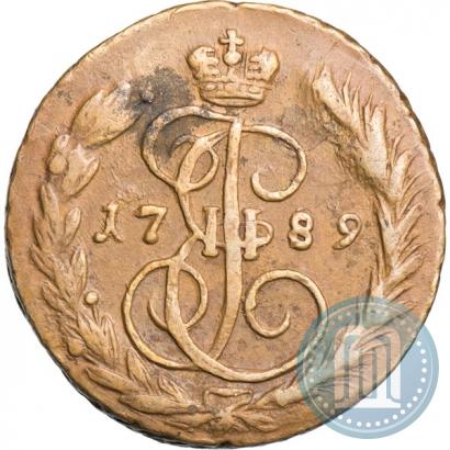 Фото 1 копейка 1789 года ЕМ 