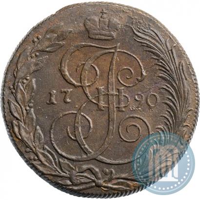 Фото 5 копеек 1790 года КМ 