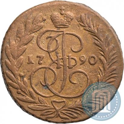 Фото 2 копейки 1790 года ЕМ 