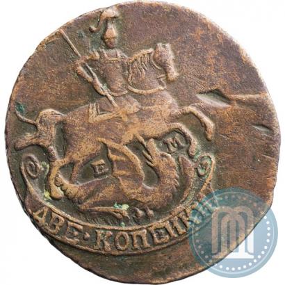 Фото 2 копейки 1790 года ЕМ 