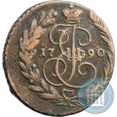 Фото 2 копейки 1790 года ЕМ 