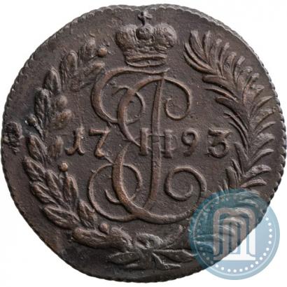 Фото Полушка 1793 года КМ 
