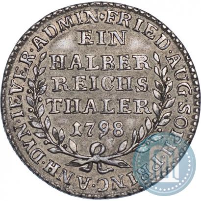 Picture Ein halber reichsthaler 1798 year  "Dutchy of Jever"