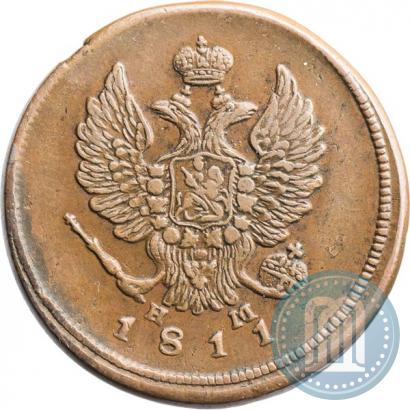 Picture 2 kopecks 1811 year ЕМ-НМ 