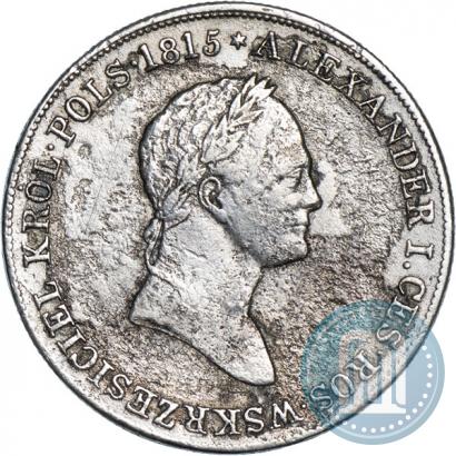 Фото 5 злотых 1829 года FH 