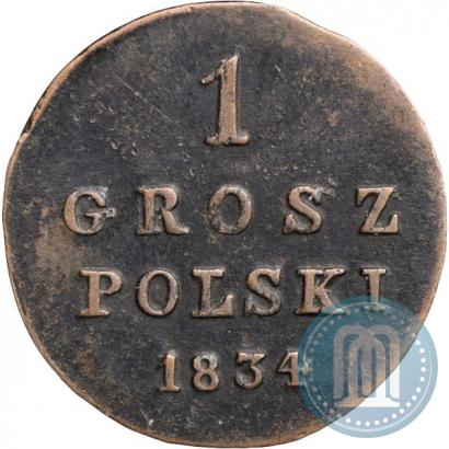Picture 1 grosz 1834 year KG 