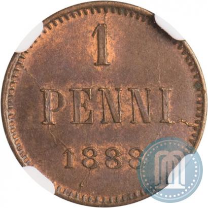 Picture 1 penni 1888 year  