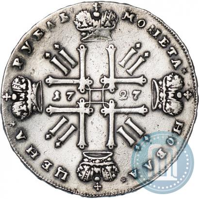 Picture 1 rouble 1727 year  "Moscow type"